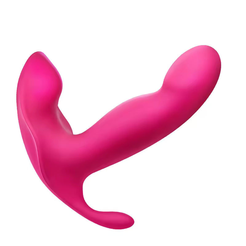Rose Red USB Rechargeable Wireless Remote Control Dildo Vibrator Sex Toy Masturbator Silicone Panty Vibrating Massage Wand