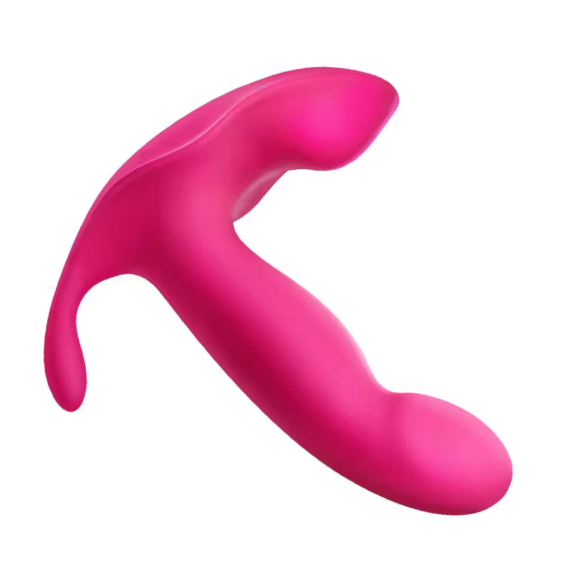 Rose Red USB Rechargeable Wireless Remote Control Dildo Vibrator Sex Toy Masturbator Silicone Panty Vibrating Massage Wand