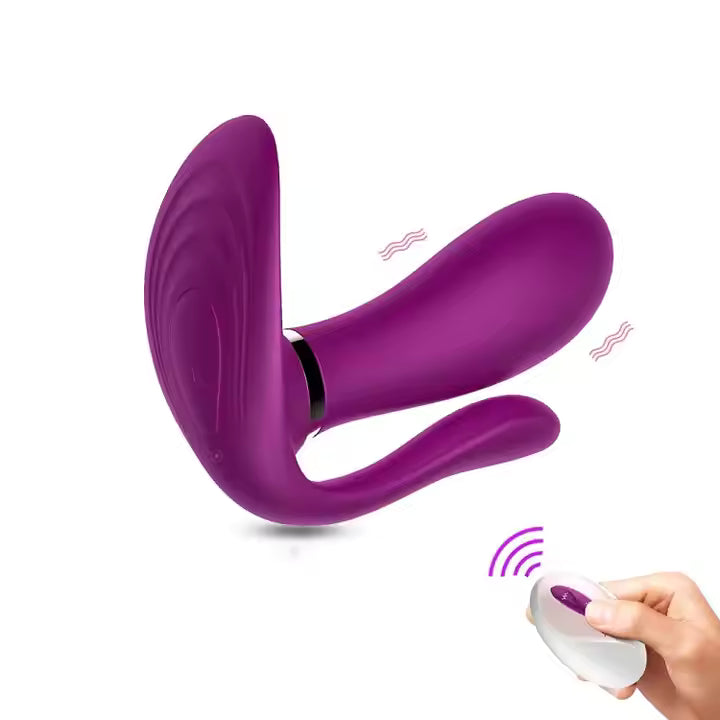 Purchasing Agent Double Vibrator Female Vagina Anal Sex Toy Wearable Panties Massager